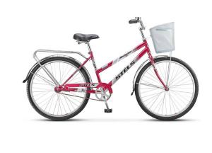 Велосипед Stels Navigator 26" 210 Lady Z010 Фиалковый (с корзиной) 