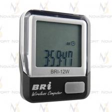 Велокомпьютер BRI-12W,черный,беспроводной,12 функций
