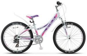 Велосипед Stels Navigator 24" 430 V V020 Белый/Пурпурный/Красный 